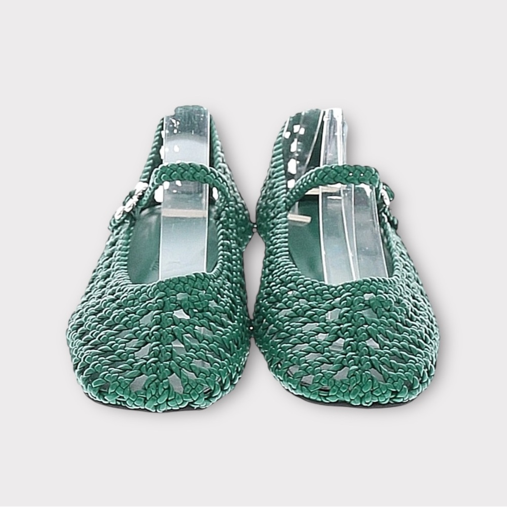 LISA SAYS GAH Candice Shoe in Green - Picture 4 of 16